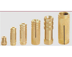 Brass Anchors Brass Drop In anchors