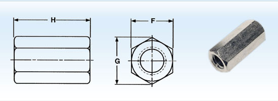 coupling-hex-nuts