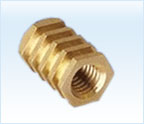 Brass Rotational Moulding Inserts Brass Roto Moulding inserts Rotational molding nuts nipples  