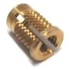 Brass thermoplastic inserts inserts Brass moulding inserts for thermoplastics injection moulding roto moulding